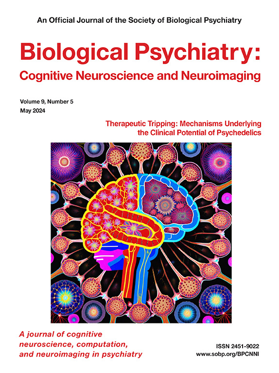 Biological Psychiatry-Cognitive Neuroscience and Neuroimaging