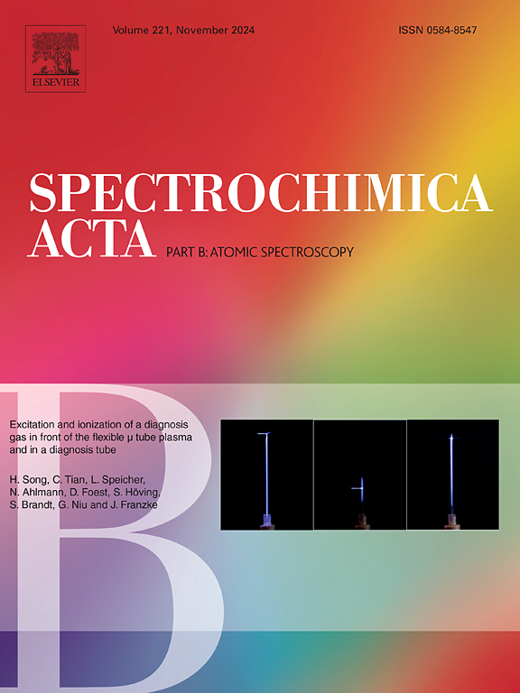 Spectrochimica Acta Part B: Atomic Spectroscopy