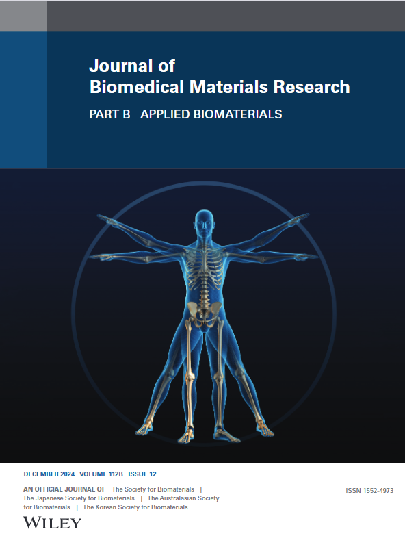 Journal of biomedical materials research. Part B, Applied biomaterials