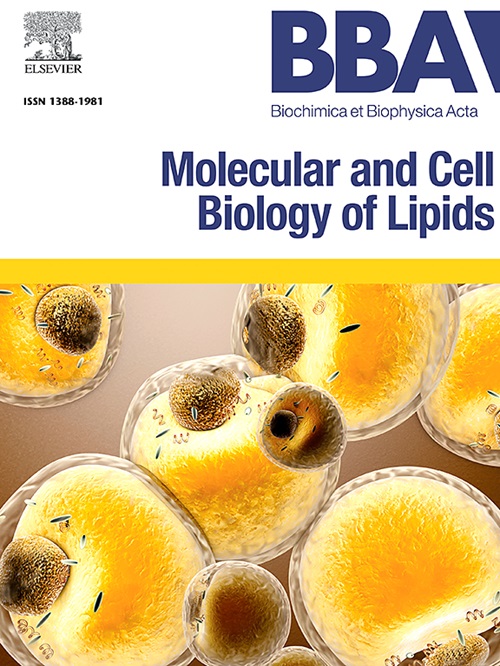 Biochimica et biophysica acta. Molecular and cell biology of lipids