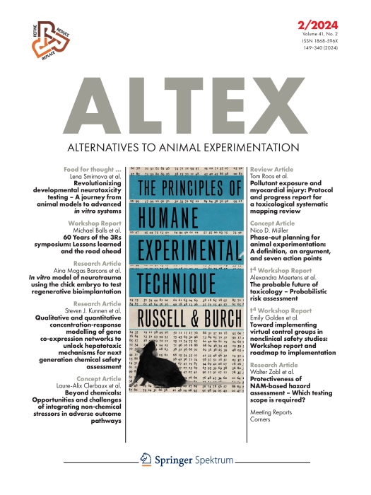 Altex-Alternatives To Animal Experimentation